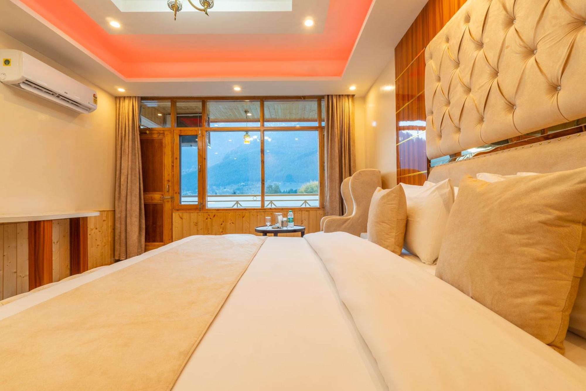 Hill River Resort - Central Heated & Air Cooled - Near Mall Road , Best Property Of Manali 2024- 2025 Exteriör bild