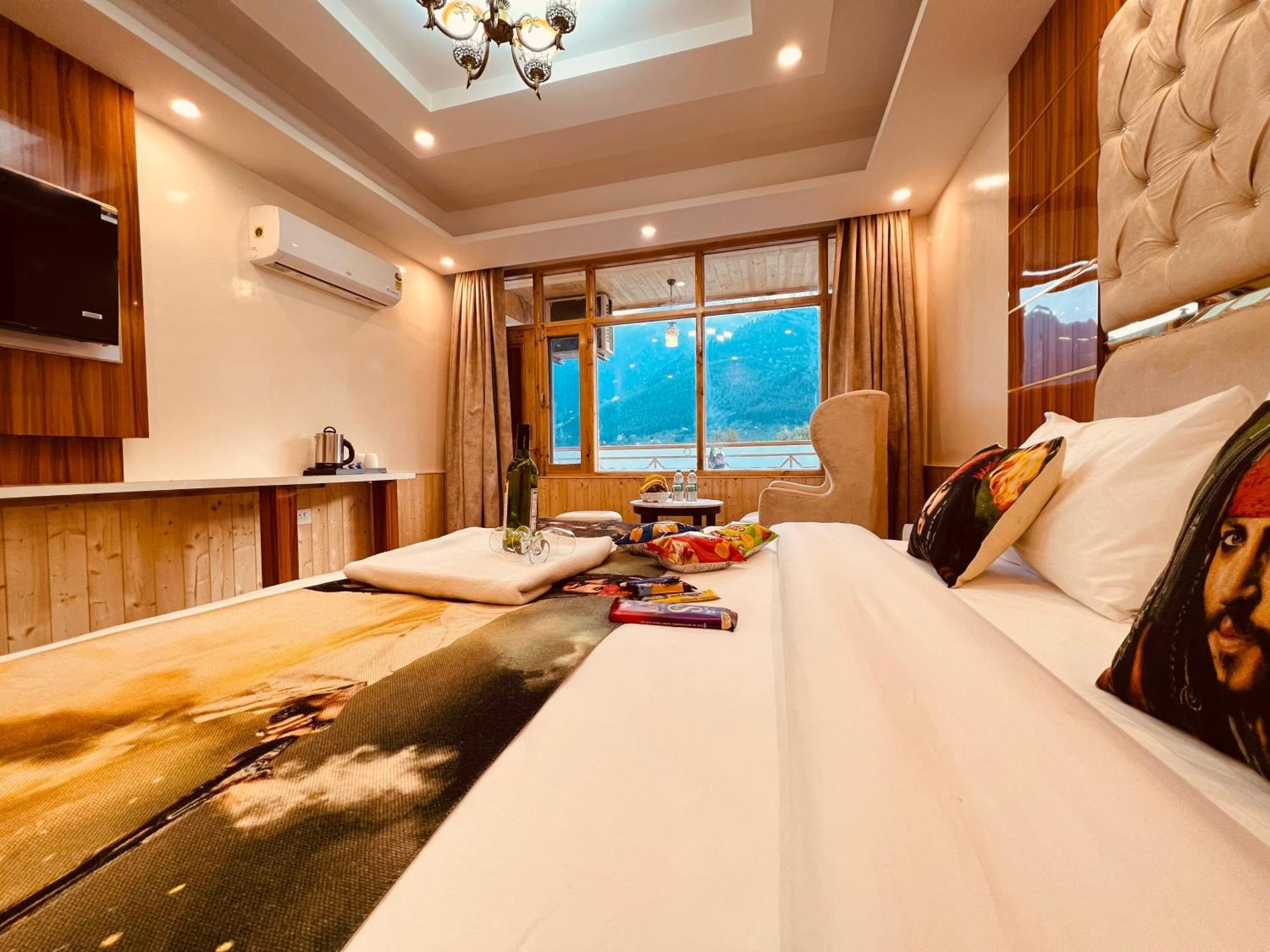 Hill River Resort - Central Heated & Air Cooled - Near Mall Road , Best Property Of Manali 2024- 2025 Exteriör bild